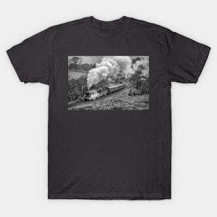 King Edward the Second - Black and White T-Shirt